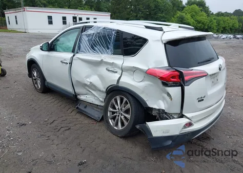 2016 Toyota Rav4 Limited z USA, uszkodzony, nr VIN 2T3YFREV6GW293418
